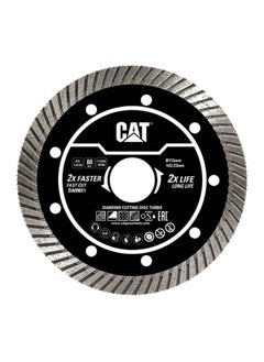 CATERPILLAR CAT DA09011 Diamond Cutting Blade – Turbo 115mm 4.5 " 
