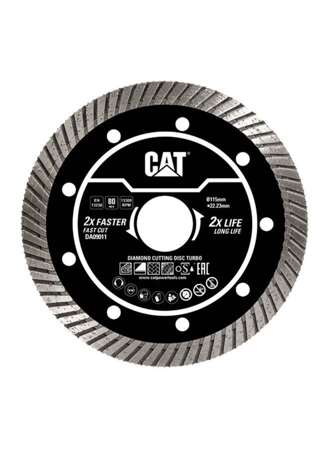 كاتربلر CAT DA09011 - شفرة قطع الماس - توربو بقطر 115 ملم  4.5 بوصة 