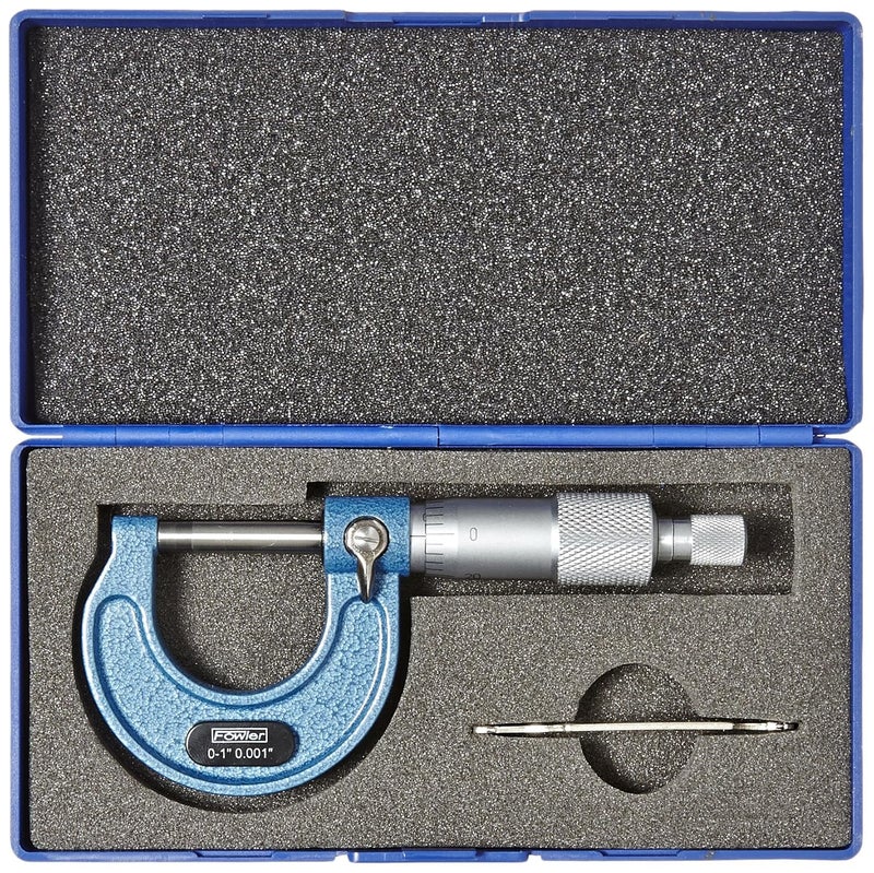 Fowler 52-253-101-1, Premium Outside Inch Micrometer With 0-1" Measuring Range - Image 2