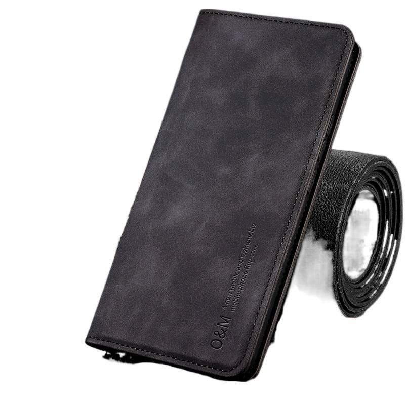 غطاء واقي، تصميم قابل للطي , حامل مدمج، لـ Samsung S26 Ultra / Samsung S26، أسود PET بوظيفة حامل باللون الأسود سهل التخزين عملي للاستخدام المتكرر للاستخدام الداخلي - Image 1