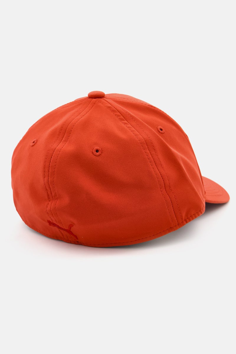 PUMA Men Embroidered Logo Stretch Fit Evercat Cap, Dark Red  - Image 2