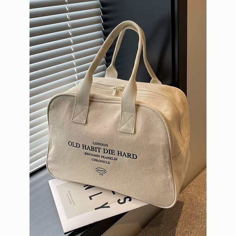 Canvas Bucket Bag - Image 4