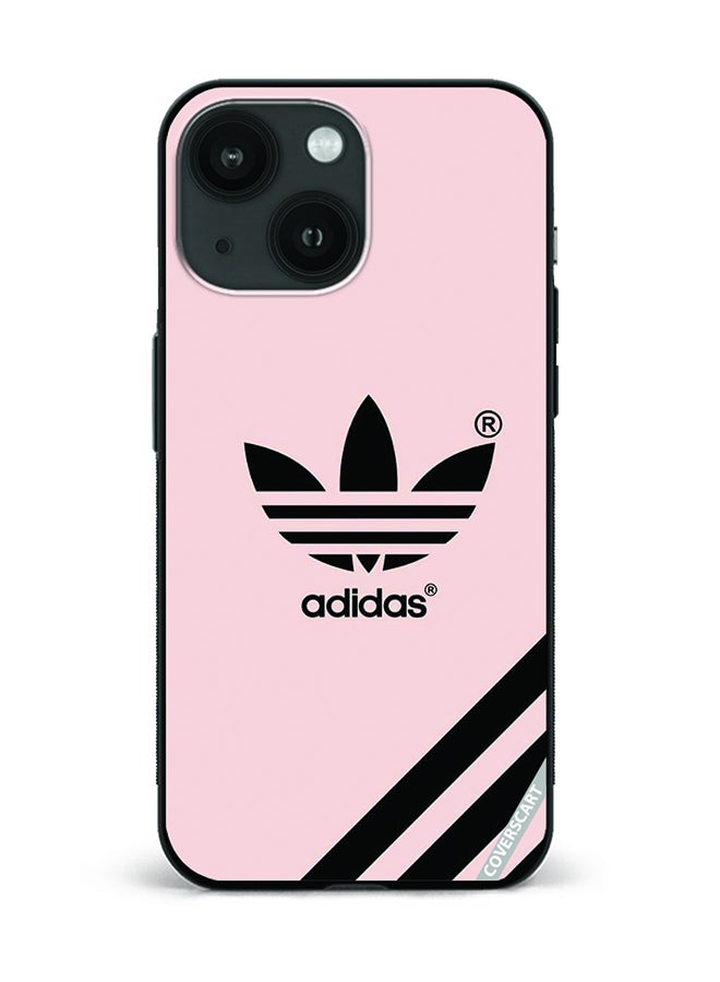 COVERSCART Protective Case Cover For Apple iPhone 14 Adidas Design Pink
