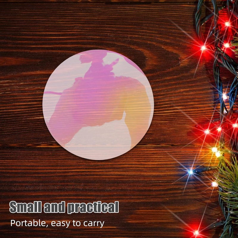 POPETPOP 15pcs Self-Adhesive Gel Light Filters for LED Lights, Warm Color Correction Sheets with Warm Red Tint, Lighting Gel Overlays for Photography, Stage, and Classroom Use - Image 5