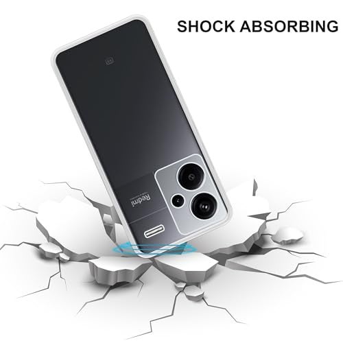 VIDO Transparent Back Case Cover for Mi Redmi Note 13 Pro Plus 5G (Soft & Flexible & Camera Protection Back Case) - Image 5
