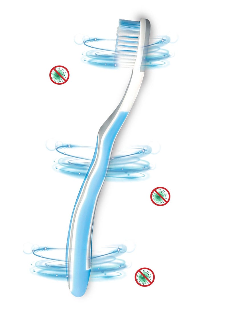 بروتيكتور® فرشاة أسنان مضادة للفيروسات والبكتيريا - ممتازة - متوسطة - Image 3