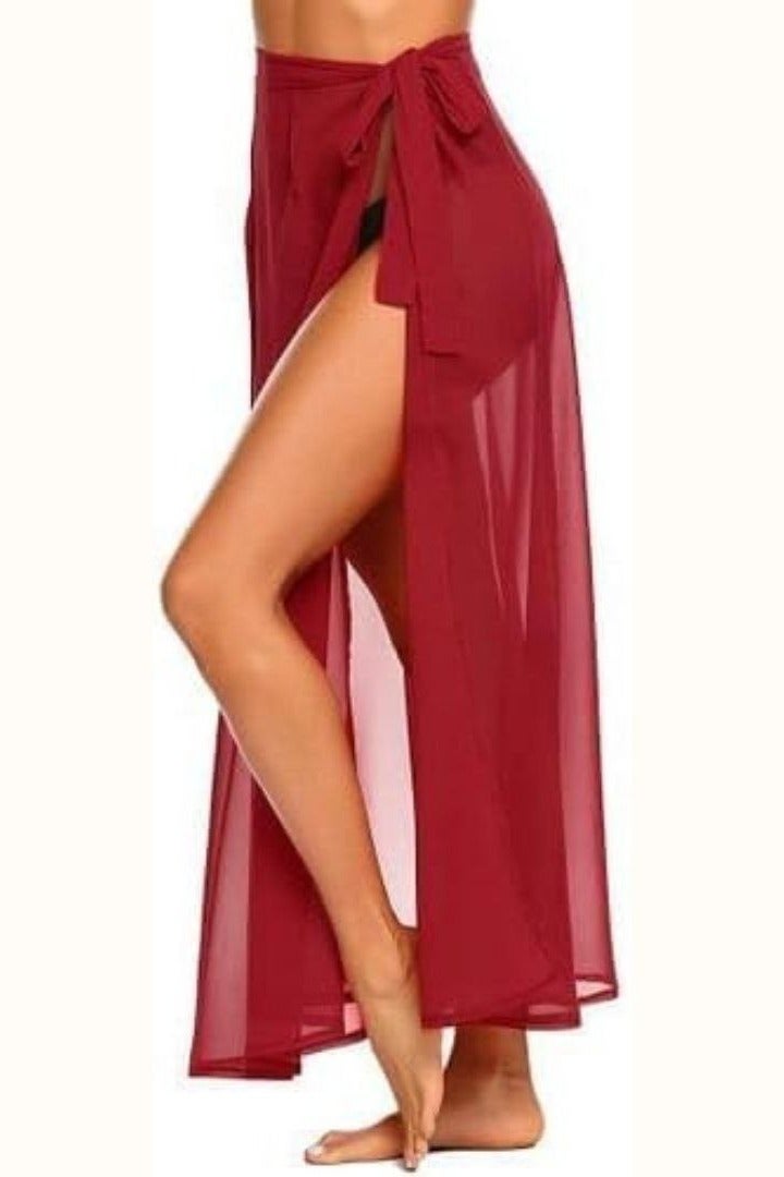 Chiffon swimsuit cover up - Image 1