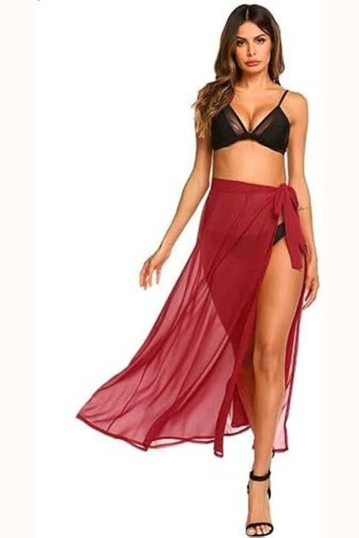Chiffon swimsuit cover up - Image 2