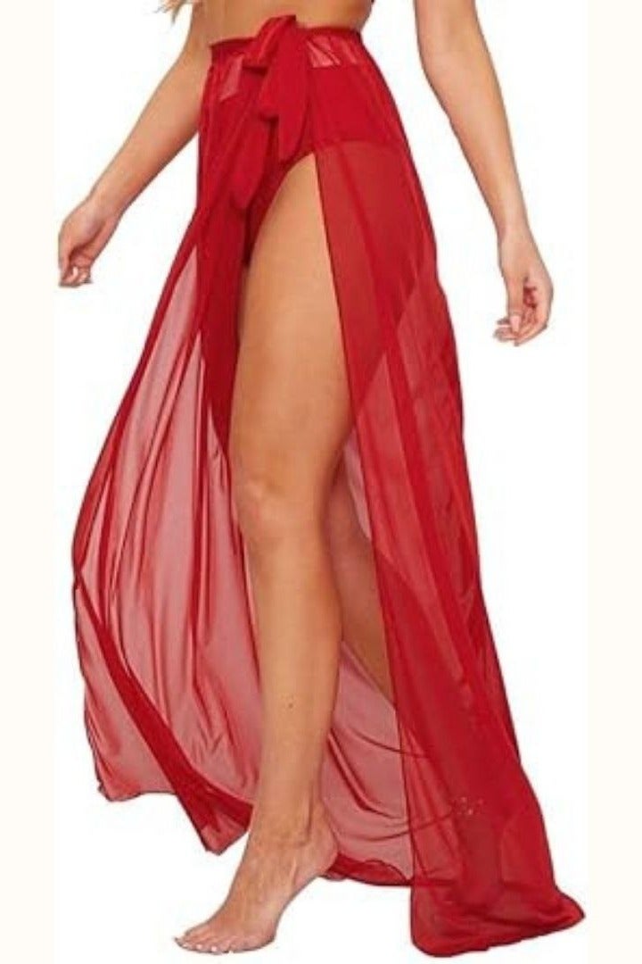 Chiffon swimsuit cover up - Image 3
