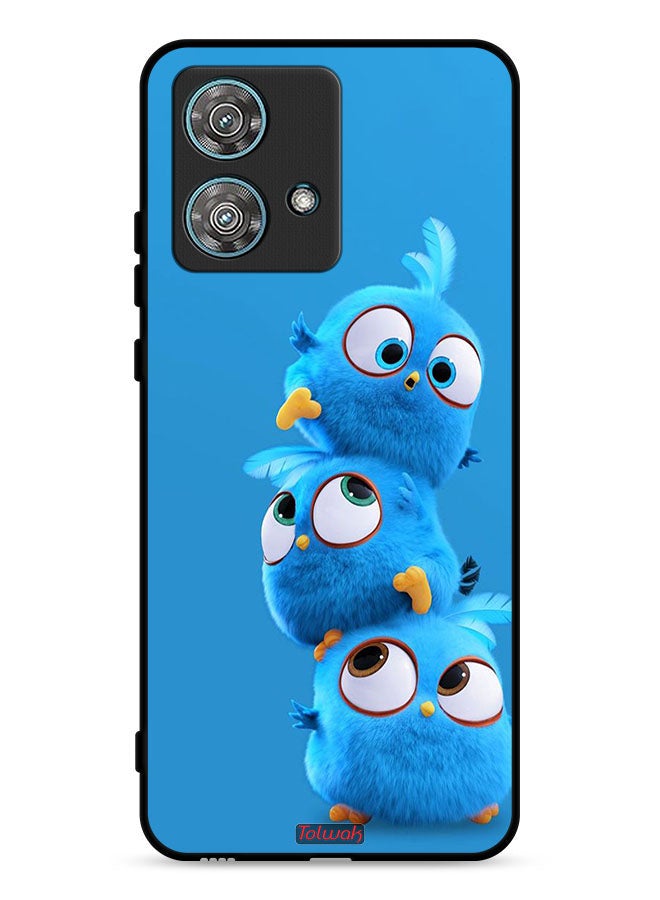 Tolwak Motorola Edge 40 Neo 5G Protective Case Cover Cute Birds - Image 1