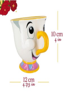 Paladone Paladone Beauty and the Beast Chip Mug - Officially Licensed Disney Merchandise  - Image 3