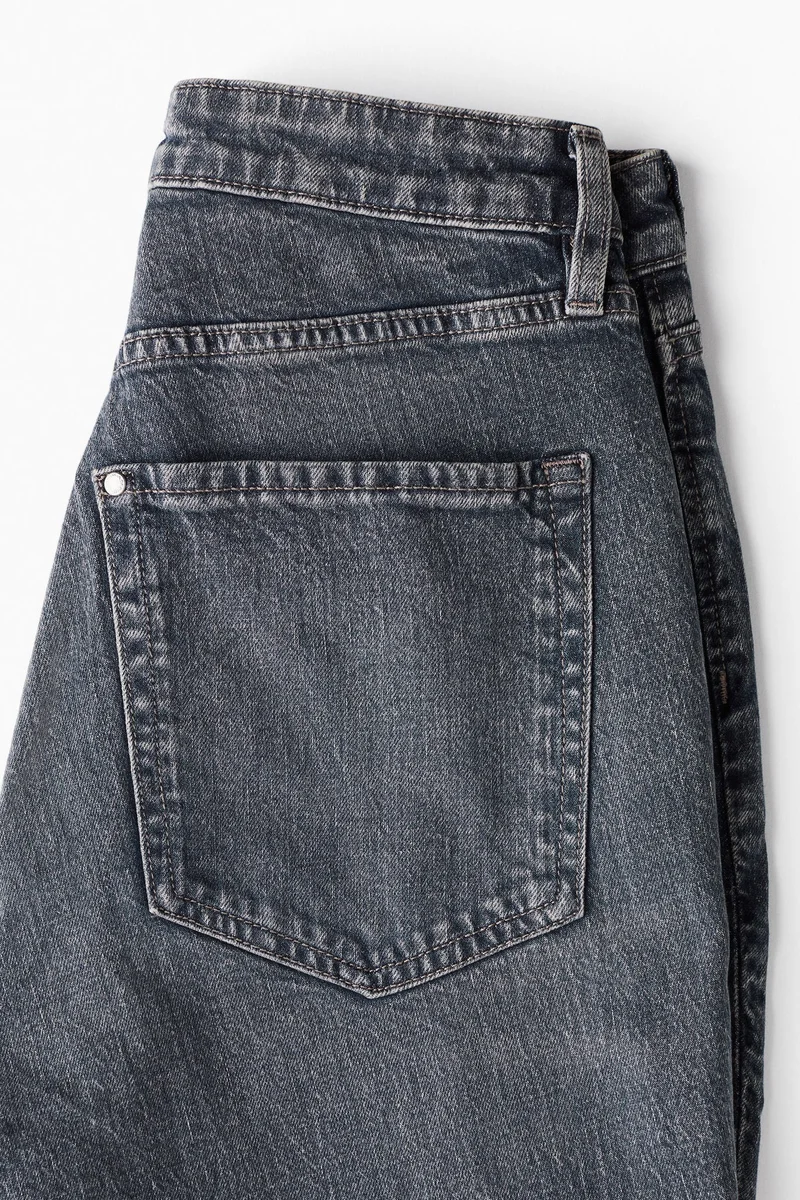 H&M Curvy Fit Slim High Jeans