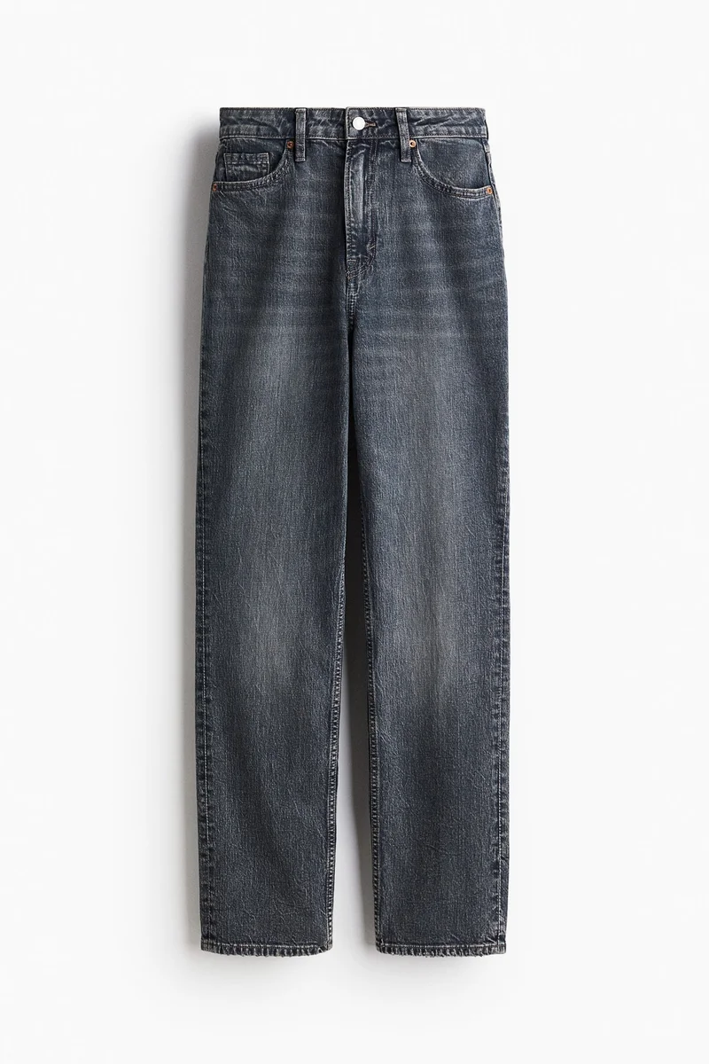H&M Curvy Fit Slim High Jeans