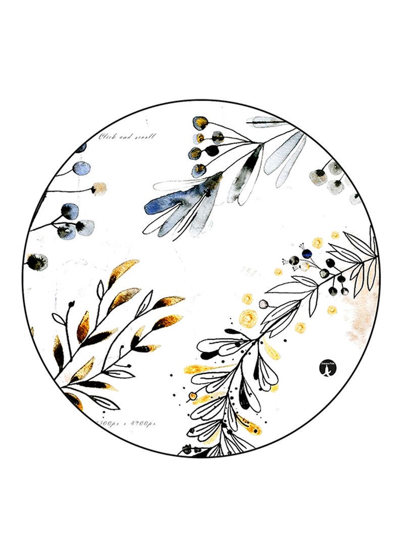 RKN Plants Printed Mouse Pad  Multicolour