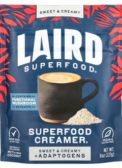 Laird Superfood Superfood Creamer® + Adaptogens Sweet & Creamy 8 oz (227 g) 