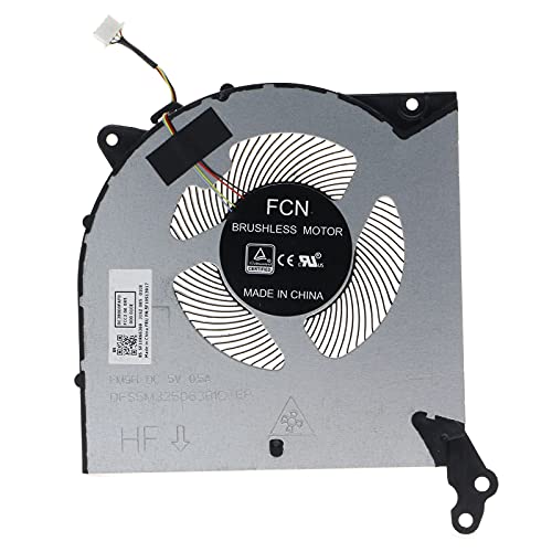 TRADOCK CPU+GPU Cooling Fan for Lenovo Legion Y7000 R7000(2020) Y550-15E Legion5 15IMH05H 15IMH05 15ARH05 17IMH05H 17IMH05 17ARH05H DC28000FAF0 FM9H DC28000FBF1 FM9J 5F10S13917 - Image 5