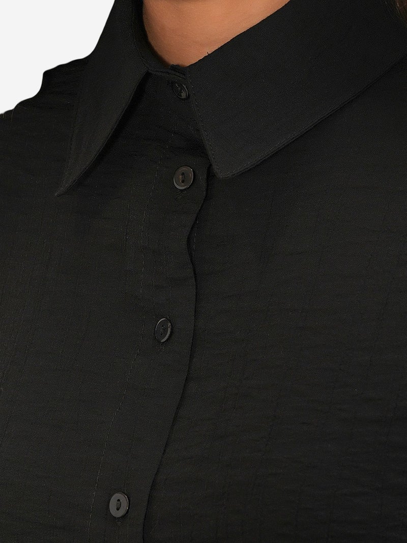 BIG DART BDART Textured Button-Up Long Sleeve Shirt - Image 5