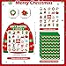 Blosssound Christmas Bingo Game for Kids Adults 24 Players Ugly Sweater Holiday Party Game Cards Set Family Xmas Activities Classroom Office Party Supplies - Image 4