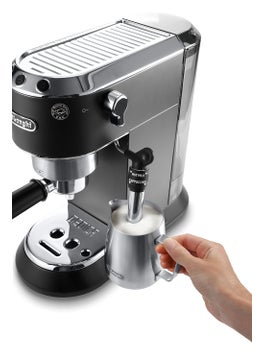 De'Longhi DeLonghi EC685BK Dedica Style Pump Espresso Coffee Machine Espresso Cappuccino Latte More Recipe OptionsCoffee Maker Machine for Home 15 Bar Pressure 1350 WFree Demo InstallationBlack  - Image 5