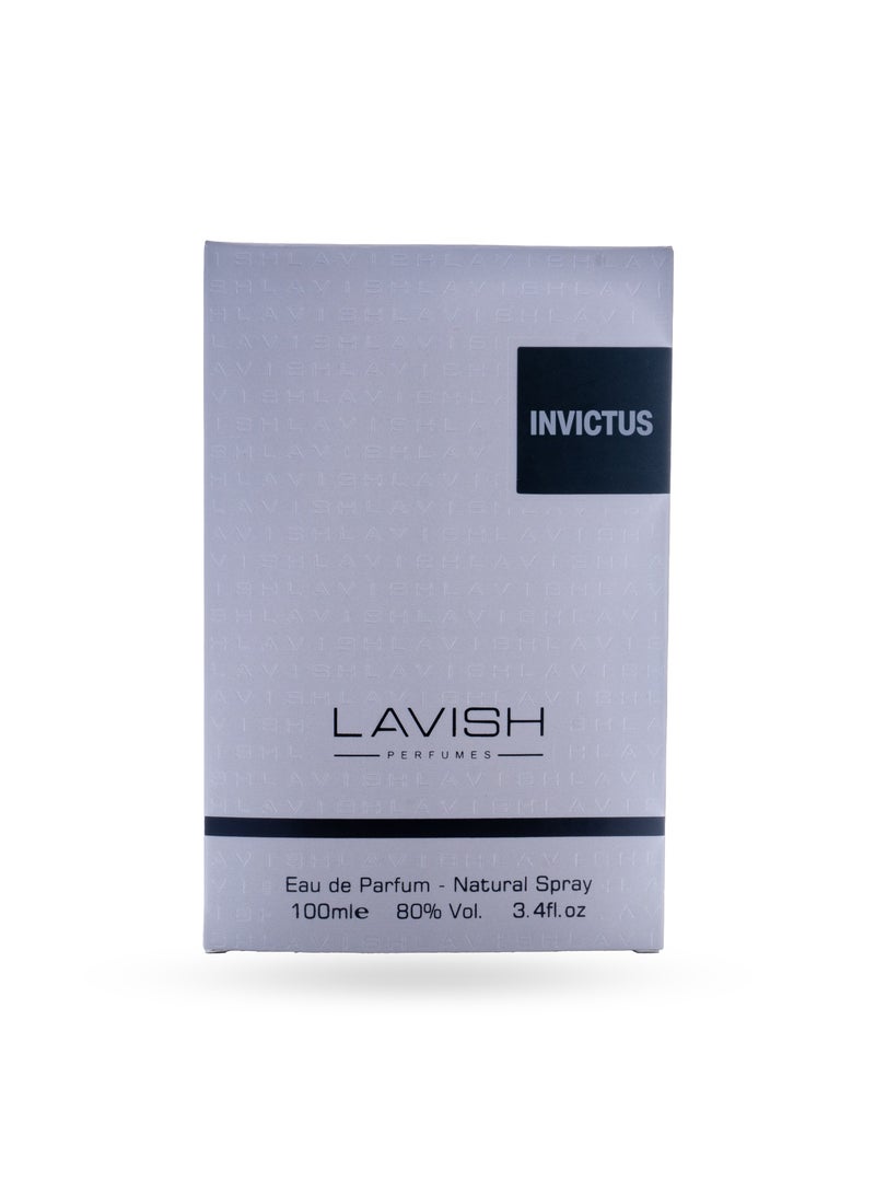 Lavish Perfumes Invictus EDP 100ml Men – Fresh Sporty Perfume - Image 2
