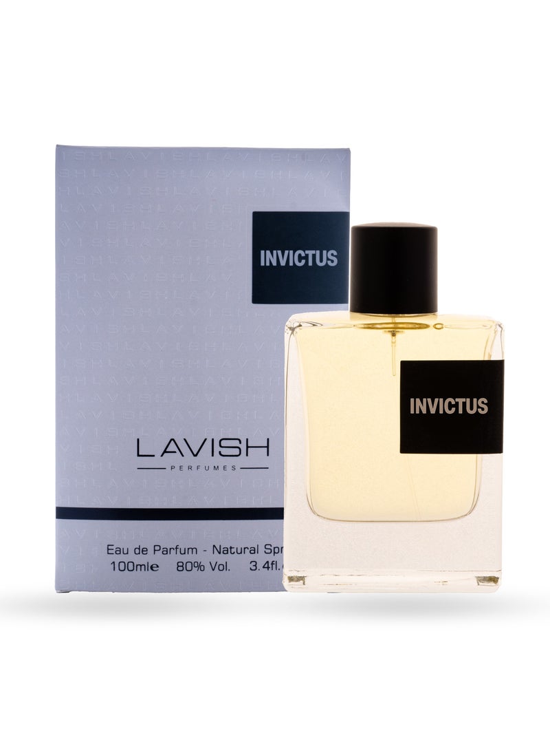 Lavish Perfumes Invictus EDP 100ml Men – Fresh Sporty Perfume - Image 3