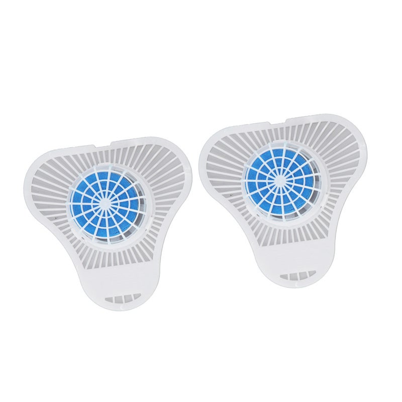 Urinal Deodorant Block - Triangular Shape Anti Clogging Spray Proof - Long Lasting Purified Air Deodorant Triangular Block for Home Office Public Restroom - Image 2