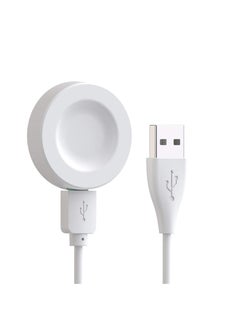 Watch Replacement Wireless Charging Dock for with Huawei GT3 46 2022 USB Charger 100cm - White  - Image 1