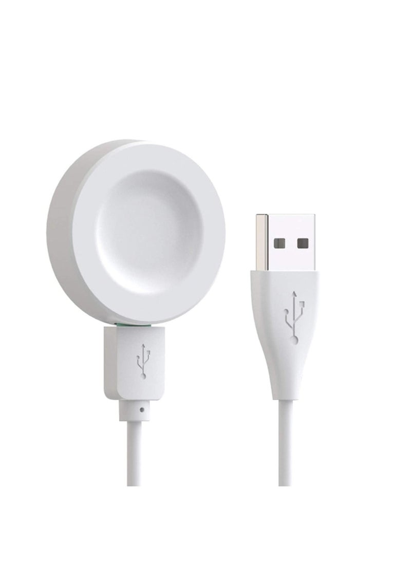 Watch Replacement Wireless Charging Dock for with Huawei GT3 46 2022 USB Charger 100cm - White  - Image 1