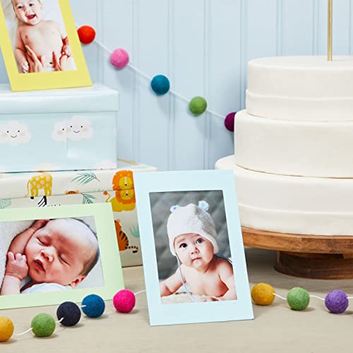 Juvale Cardstock Picture Frames - 4x6 in, Multicolor, 50 Pack - Paper Photo Frames for DIY & Classroom Crafts - Image 3