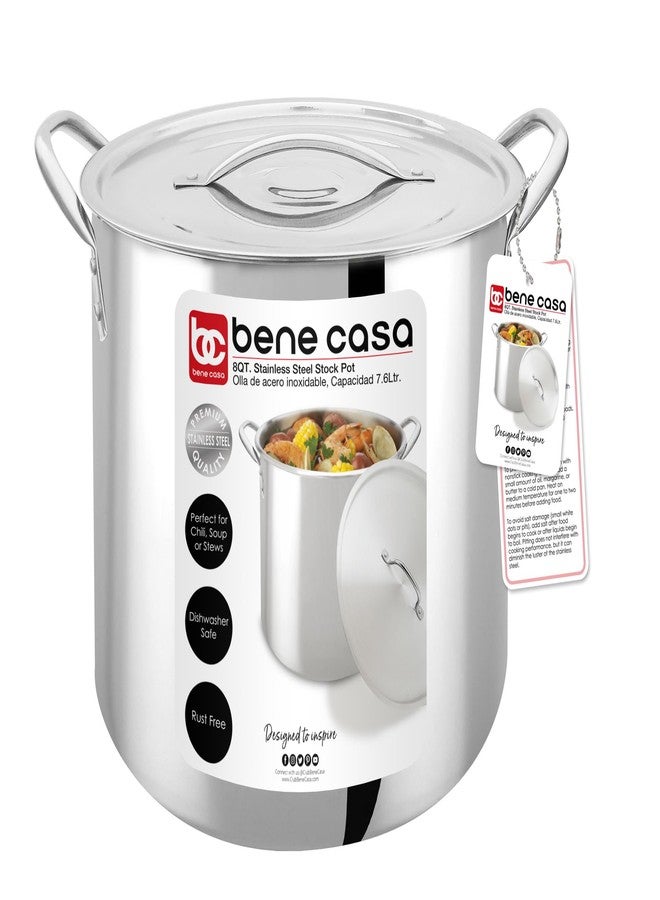 Bene Casa Benecasa Stainless Steel Stock Pot, Small - Image 1