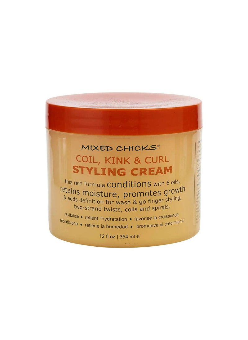 Mixed Chicks Mixed Chicks Coil, Kink & Curl Styling Cream, 12 Fl. Oz 