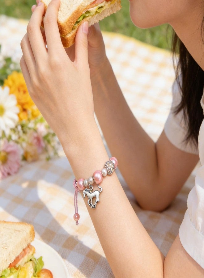 igvean Horse Charm Bracelet Gifts for Girls, Unique Horse Themed Gifts for Daughter Granddaughter Niece Friend Sister, Birthday Gift Ideas Christmas Stocking Stuffers - Image 5