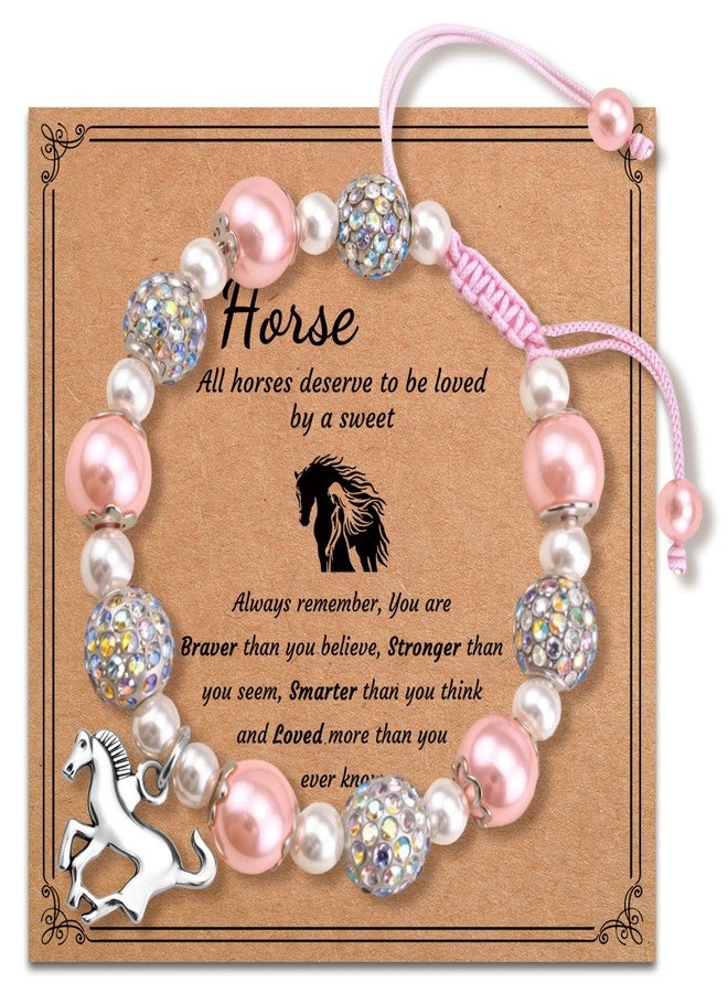 igvean Horse Charm Bracelet Gifts for Girls, Unique Horse Themed Gifts for Daughter Granddaughter Niece Friend Sister, Birthday Gift Ideas Christmas Stocking Stuffers - Image 1