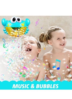 SYOSI Crab Bubble Bath Maker for The Bathtub. Blows Bubbles and Plays 24 Childrens Songs  Baby, Toddler Kids Bath Toys Makes Great Gifts for Toddlers Sing-Along Bath Bubble Machine  - Image 3