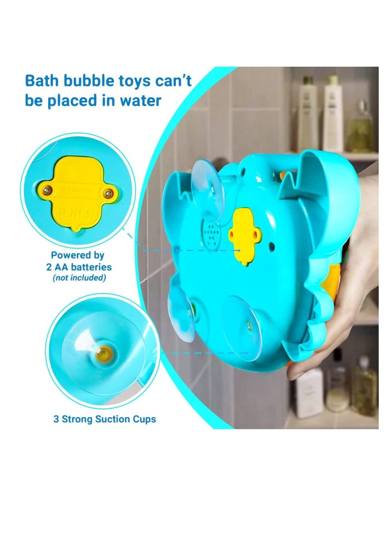 SYOSI - Crab Bubble Bath Maker for The Bathtub. Blows Bubbles and Plays 24 Childrens Songs  Baby, Toddler Kids Bath Toys Makes Great Gifts for Toddlers Sing-Along Bath Bubble Machine - Image 1