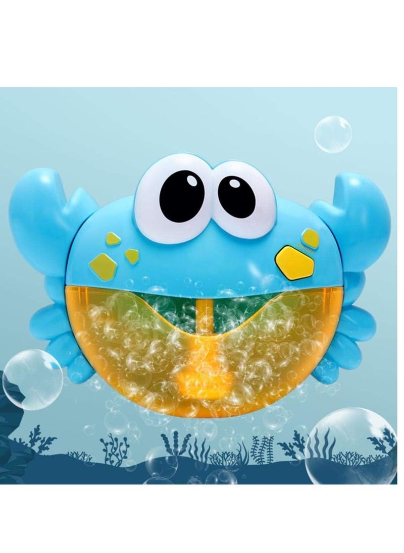 SYOSI - Crab Bubble Bath Maker for The Bathtub. Blows Bubbles and Plays 24 Childrens Songs  Baby, Toddler Kids Bath Toys Makes Great Gifts for Toddlers Sing-Along Bath Bubble Machine - Image 1