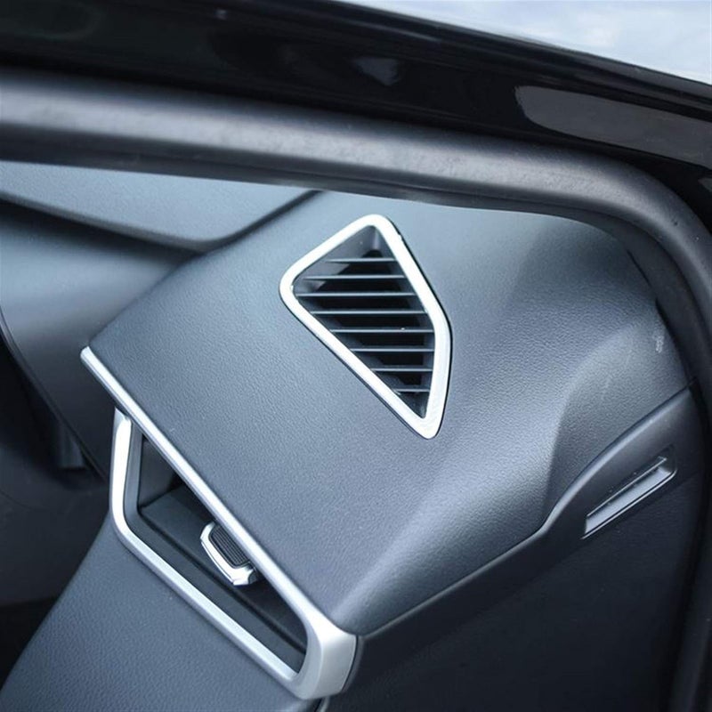 QASULER Stainless Steel Air Vent Decoration Trim for Toyota Corolla - Image 2