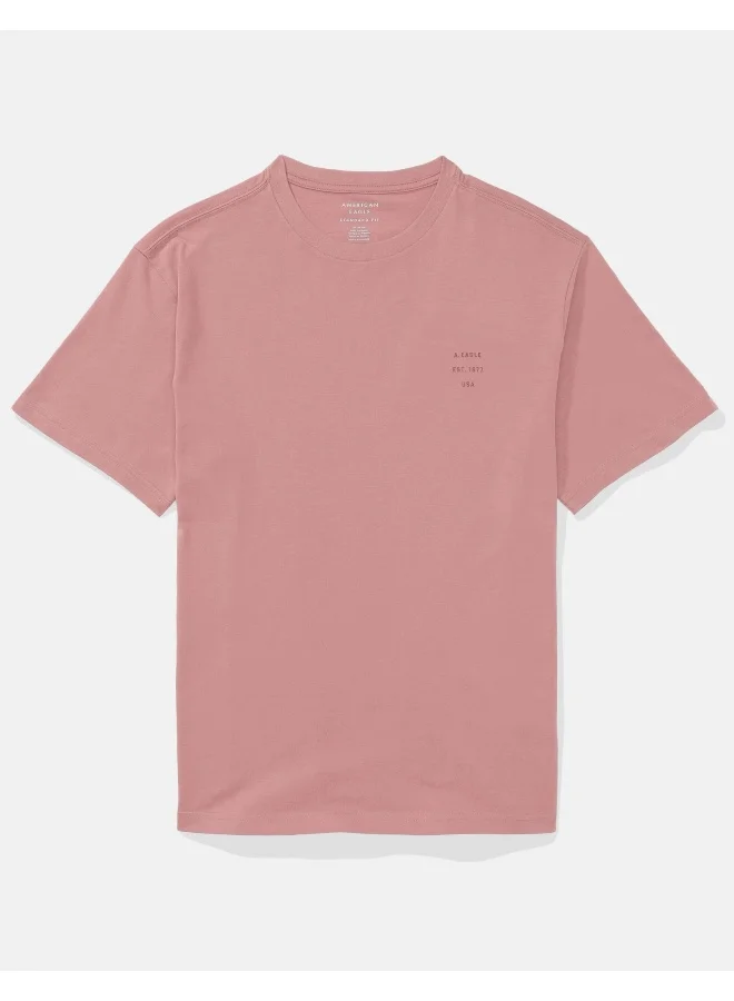 American Eagle Elevated Logo Graphic T-Shirt