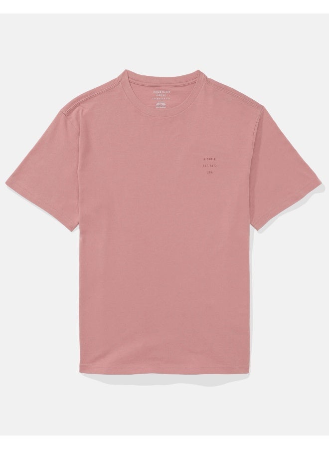 American Eagle Elevated Logo Graphic T-Shirt - Image 2