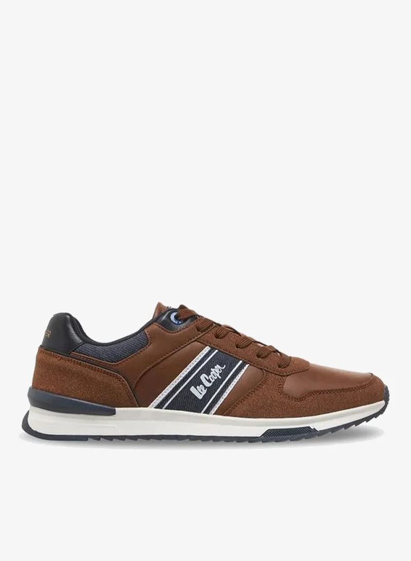 Lee Cooper TAN Men Lace-Up Ankle Sneakers for Men | Best Price UAE