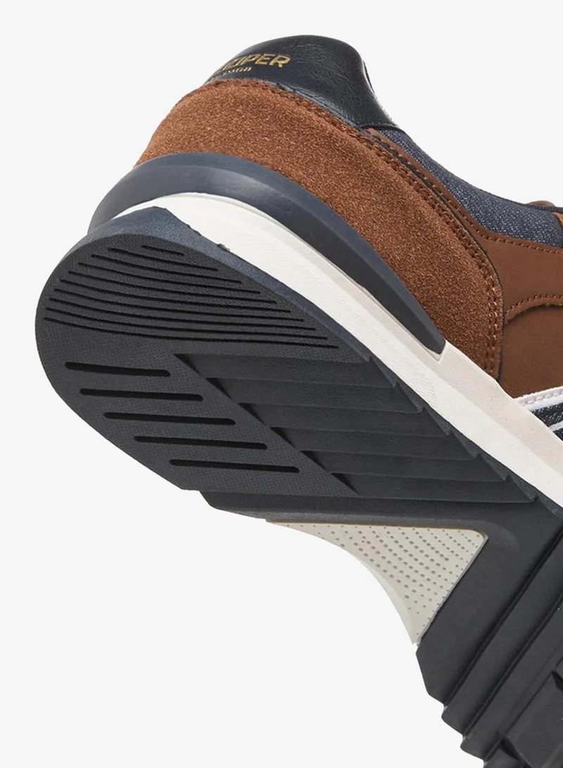 Lee Cooper TAN Men Lace-Up Ankle Sneakers for Men | Best Price UAE