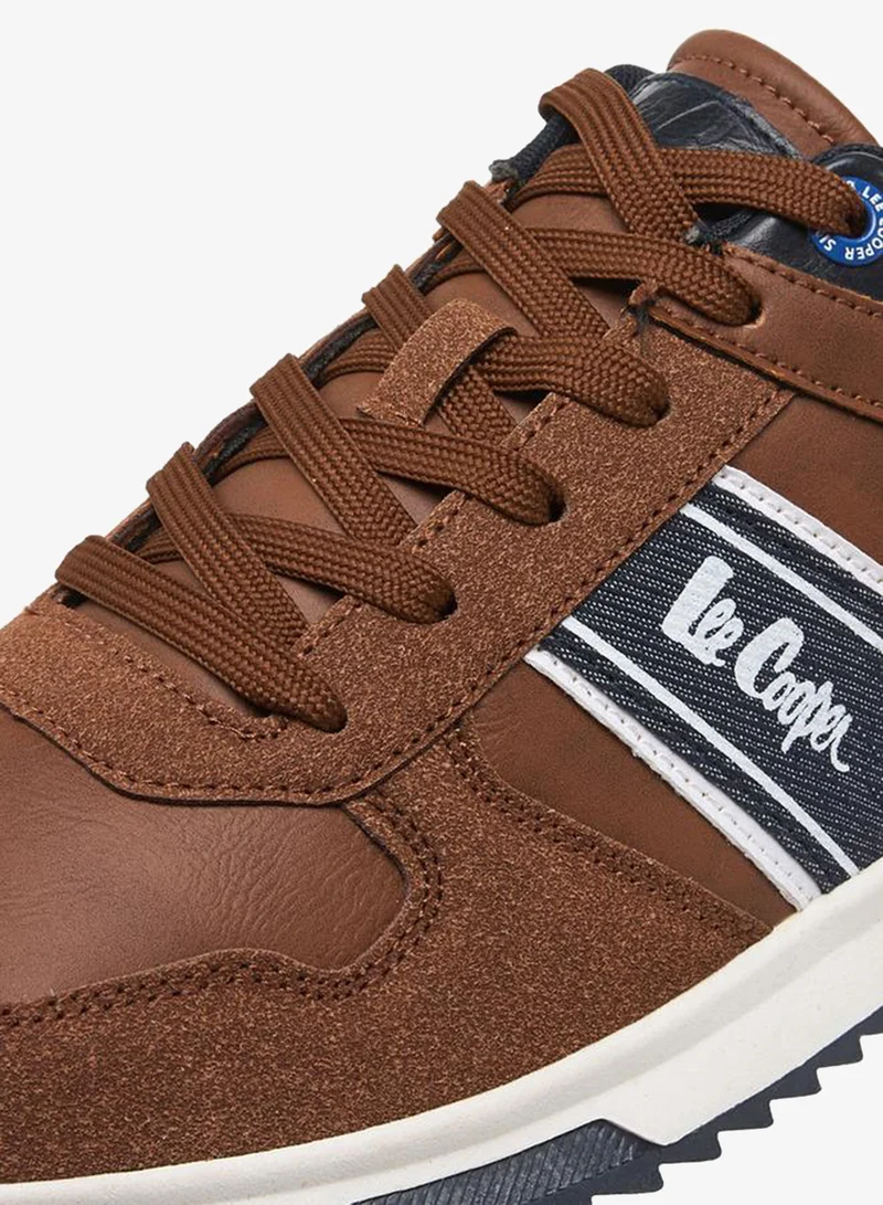 Lee Cooper TAN Men Lace-Up Ankle Sneakers for Men | Best Price UAE