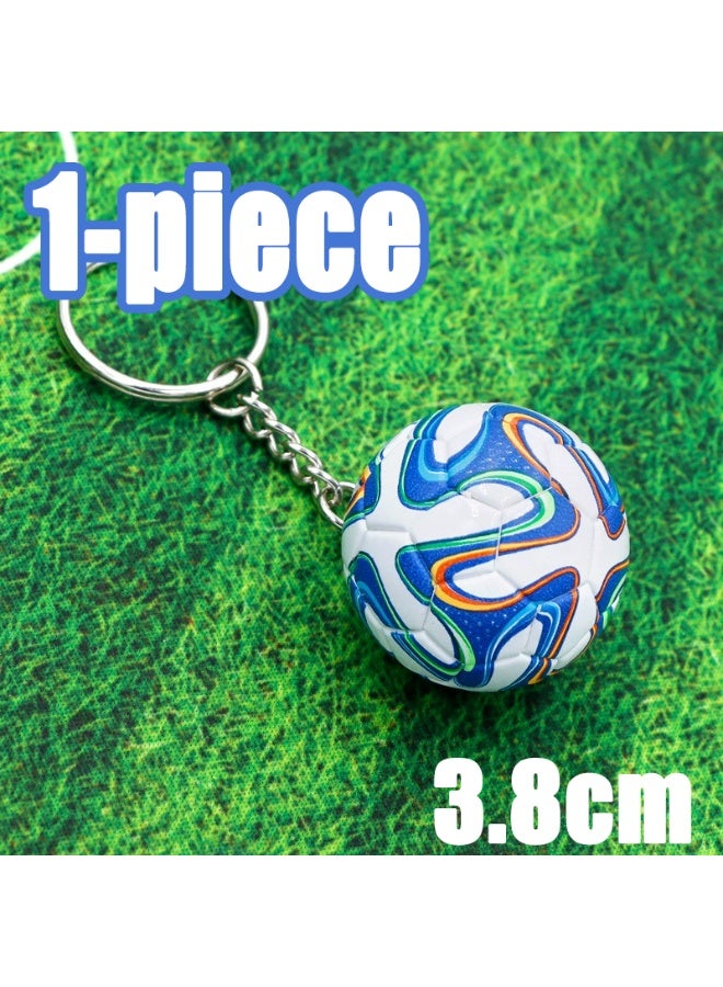 1 مجموعة لطيف من مفاتيح كرة القدم ، مفتاح كأس العالم لكرة القدم الملهم ، مقطع مفتاح الرياضة PU الجلد ، مع حبل معلق ، كافواي حقيبة الظهر ، حيث سحر مشجعي كرة القدم.
