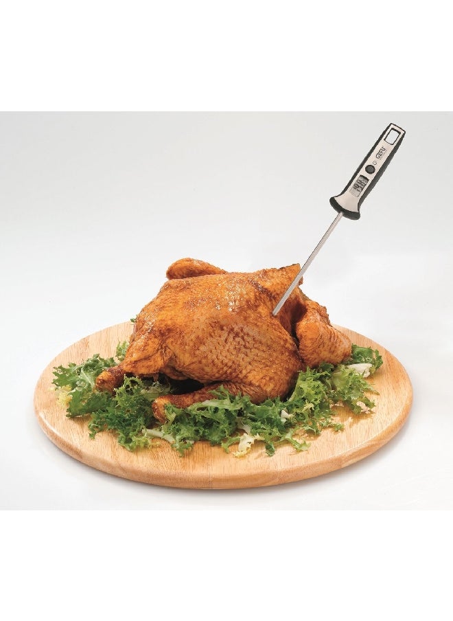 GEFU - Scala Easily Readable LCD Display Digital Thermometer Silver 21820 - Image 1