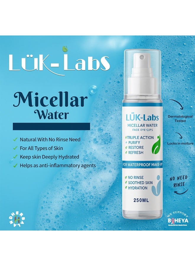 Luk Labs Micellar Water 250mL - Image 2