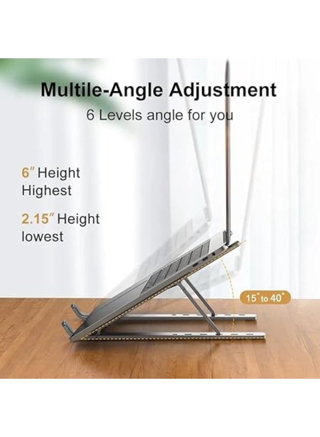 Adjustable Computer Stand - Comfortable Support and Optimal Height to Improve Posture and Increase Productivity B - Image 2