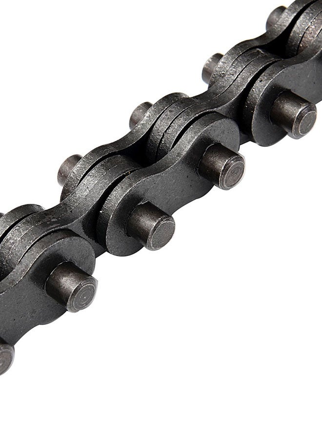 LAWAZIM 10inch Chain Pipe Wrench - Manual Chain Tightening Tool with Adjustable Chain, Serrated Jaws & Long Handle Torque for Pipes, Cylinders & Filters for Plumbing, Workshop & Industrial Use, Red - Image 4