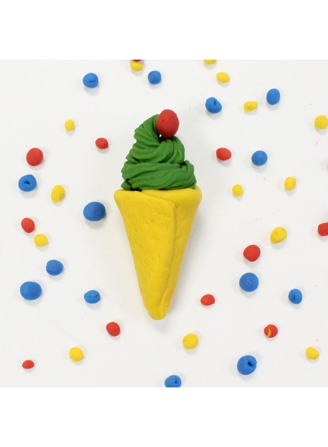 Green Toys ألعاب خضراء من العجين، مجموعة متنوعة من 4 قطع - مجموعة ألعاب فنية وحرفية ملونة للأطفال - Image 4