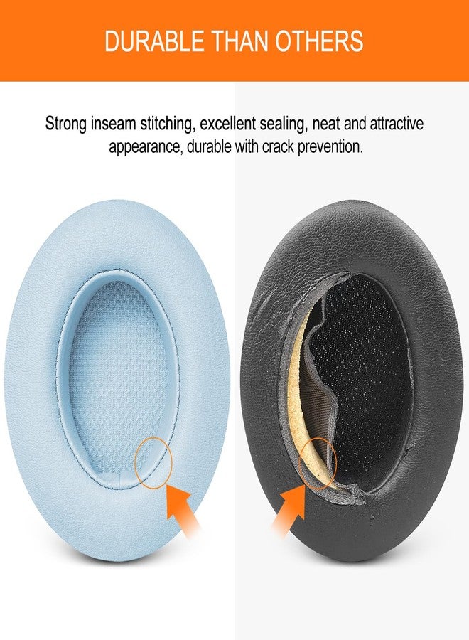 GEVO Ear Pads Replacement for Beats Studio 3 - Earpad Cushions for Beats Studio 2 3 Wired Wireless - Headphone Cover Parts with Strong Adhesive (Crystal Blue) - Image 5