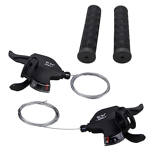 WEEROCK Bike Shifter Lever 24 Speeds 3x8 Thumb Gear Shift Lever for Mountain Bicycle - Image 1